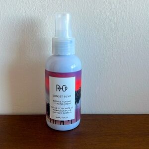 R+Co Sunset Blvd Blonde Toning + Styling Creme 4.2 oz *New without Box*